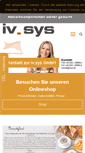 Mobile Screenshot of ivsys.de